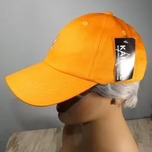 Fashionable Kangol Adjustable Cotton Baseball-style Cap Hat Orange Kangol | Accessories | Fashionable Kangol Adjustable Cotton  main image 4